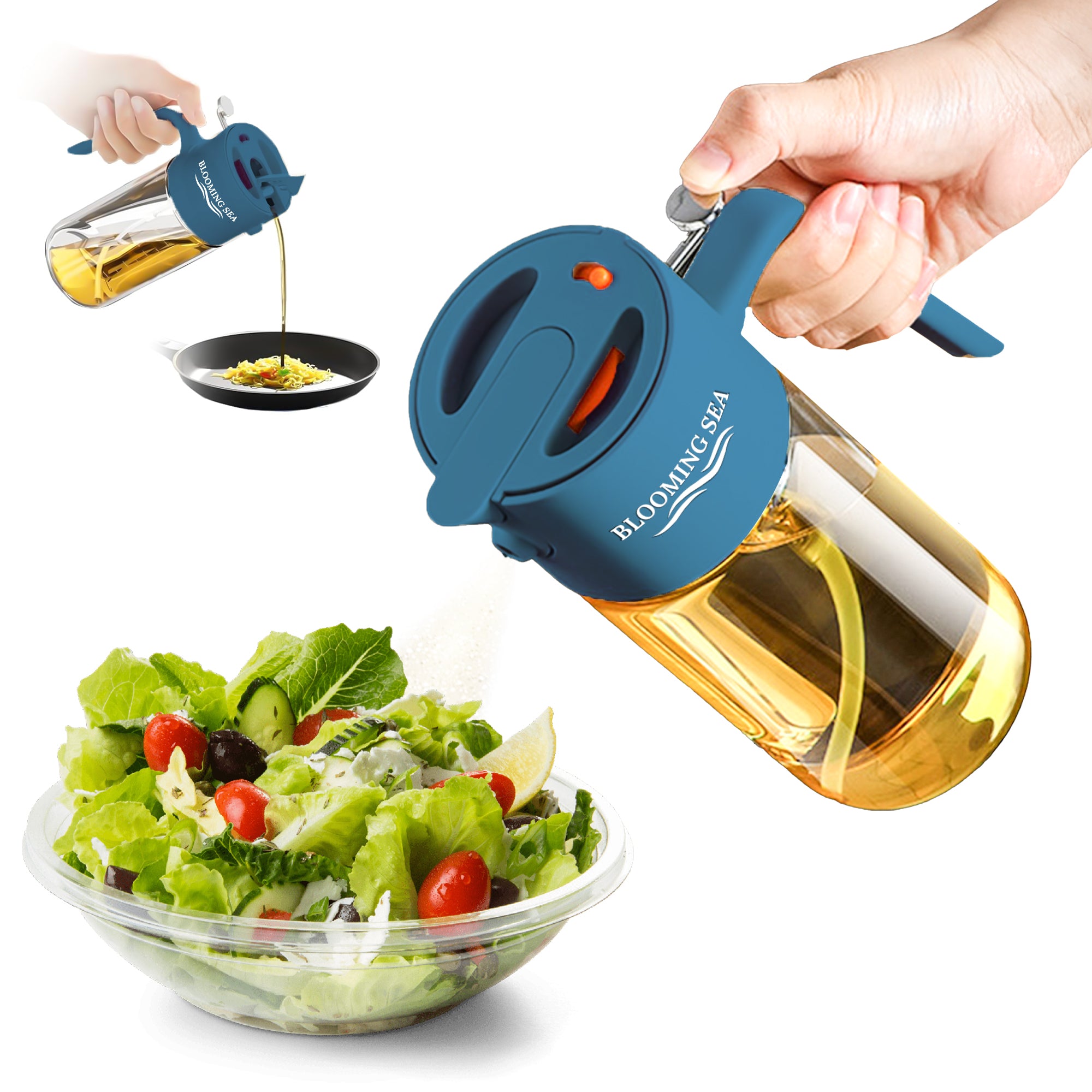 2-in-1 Oil Sprayer and Dispenser