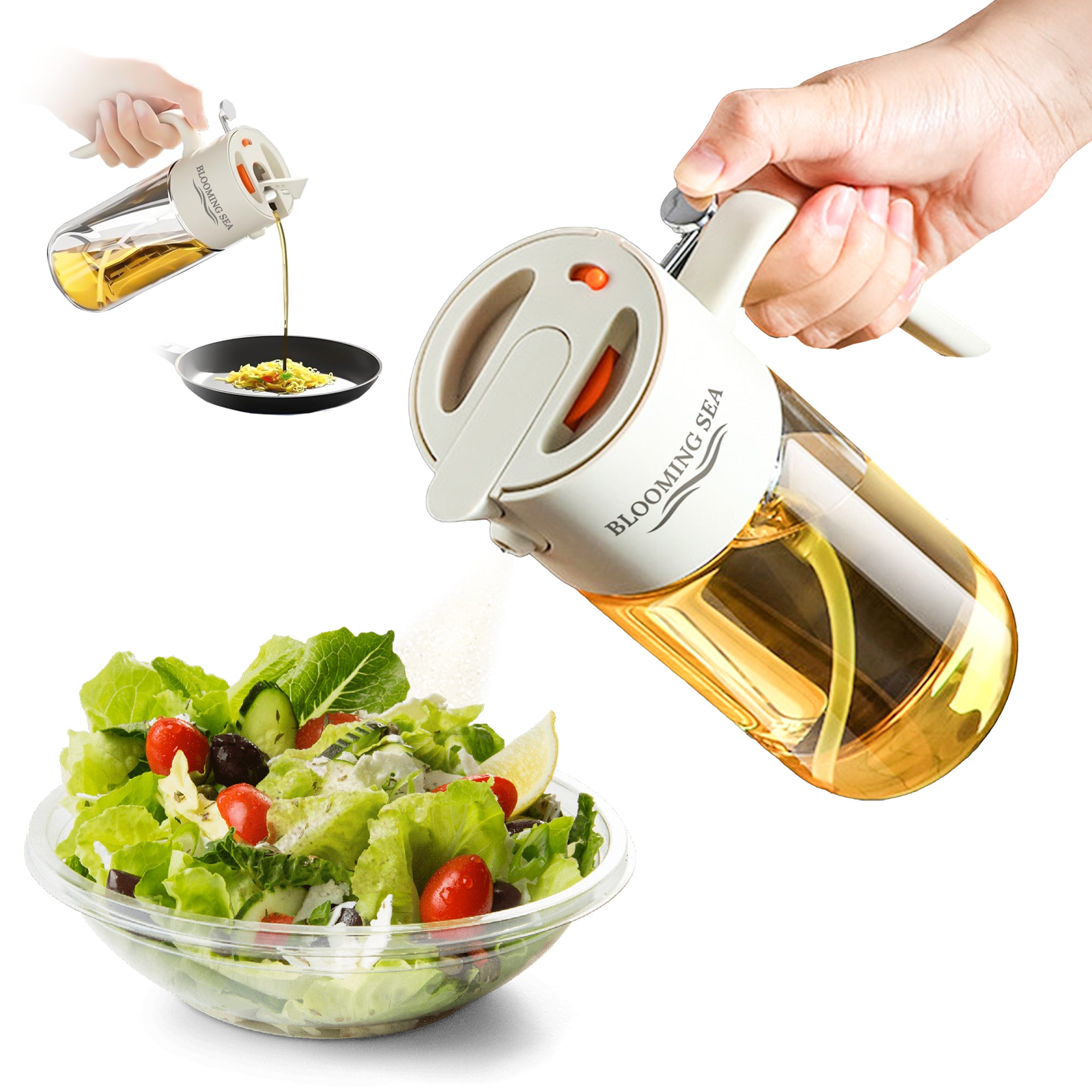 2-in-1 Oil Sprayer and Dispenser