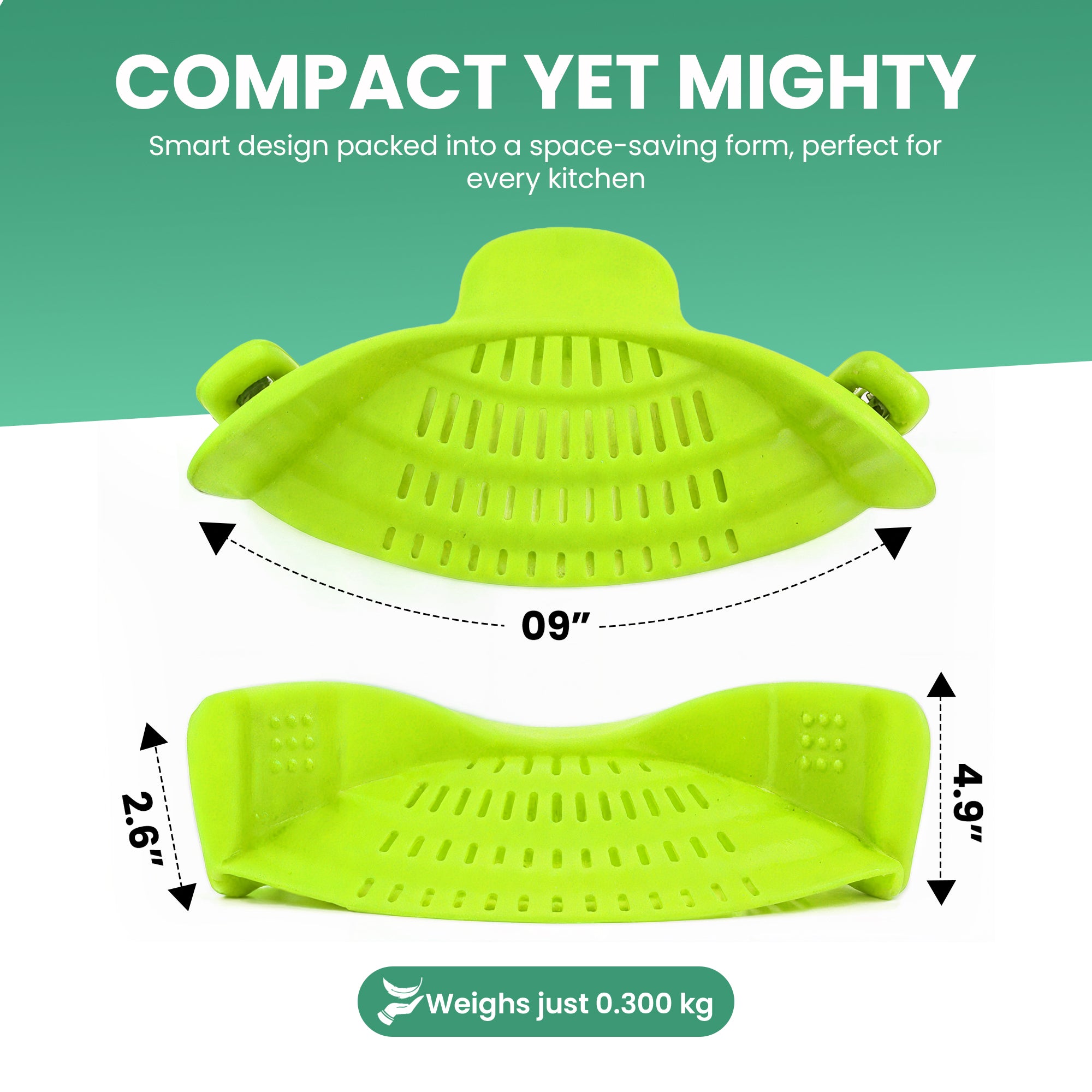 Pasta Strainer Clip-On for Pots and Pans